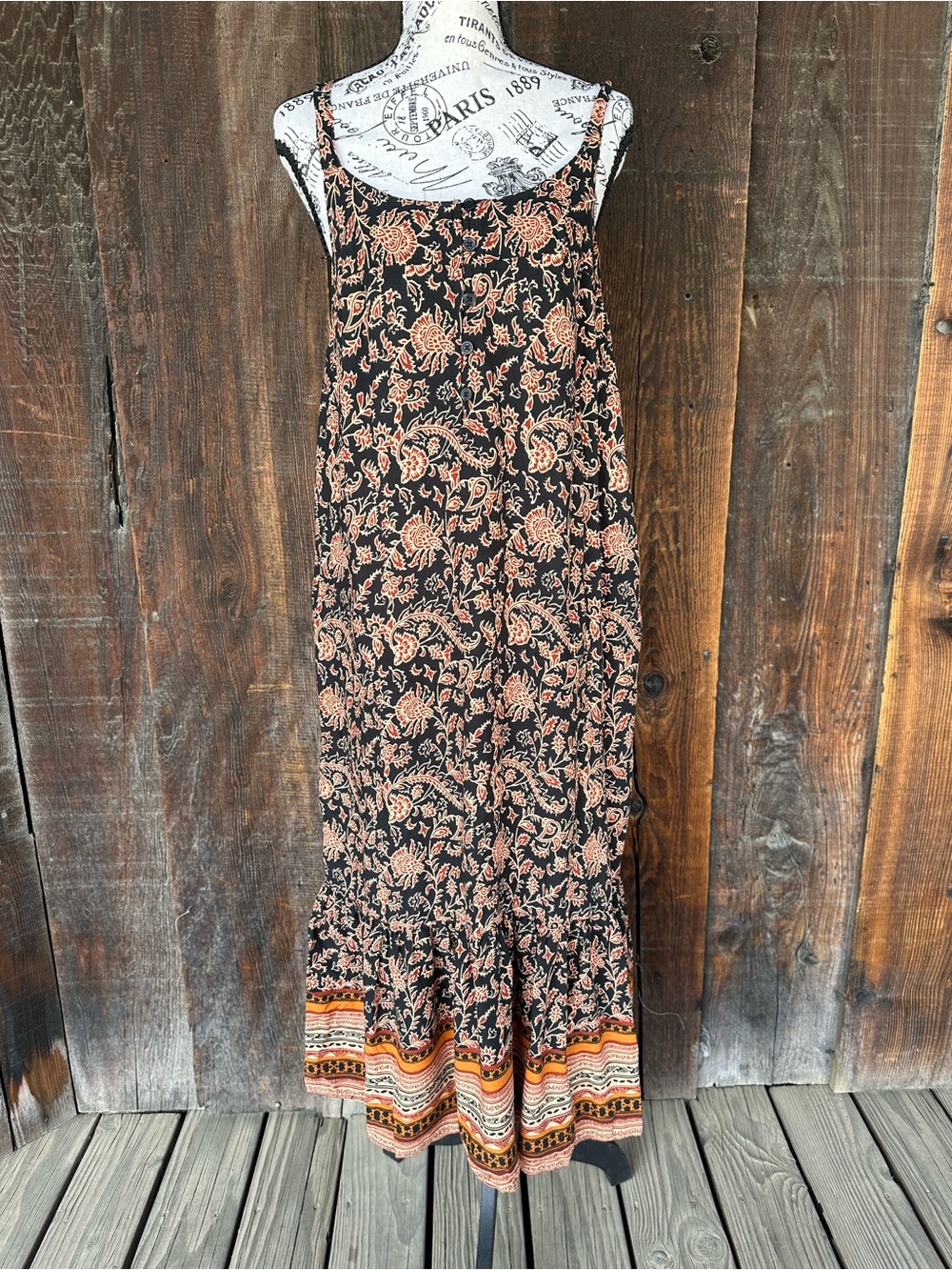 Beach Lunch Lounge Floral Maxi Dress